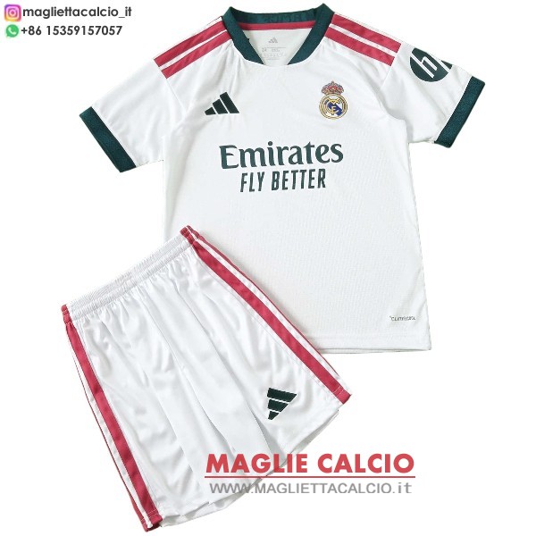 nuova prima maglietta real madrid set completo bambino 2026-2027